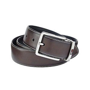 Tommy Hilfiger Men's Feather-Edge Reversible belt
